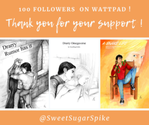 100 followers on wattpad